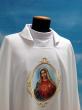  Sacred Heart of Mary Chasuble in Primavera Fabric 
